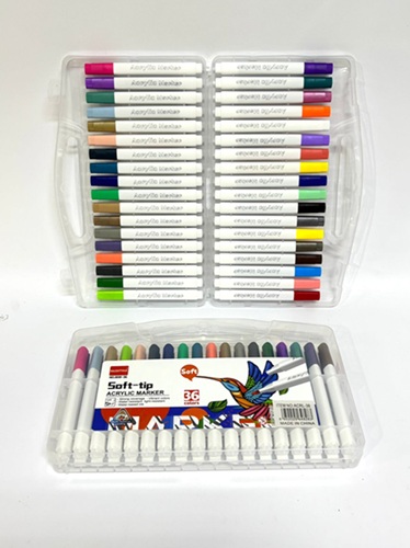 Estuche 36 Marcadores Acrilicos Artisticos ACRL-36oo