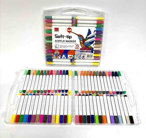 Estuche 60 Marcadores Acrilicos Artisticos ACRL-60oo