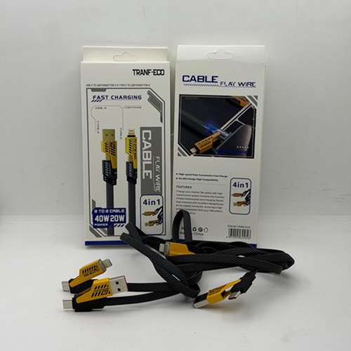 Cable Cargador Turbo 40w 4 en 1 TRANF-ECOoo