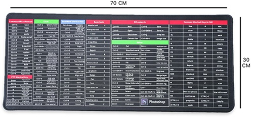 Pad Mouse con Table Teclas Combinadas PC CODE-V103