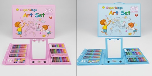 Valija Artistica 208 Piezas CRAY-208oo