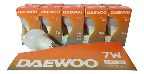 Foco Led Daewoo calido 7wdd