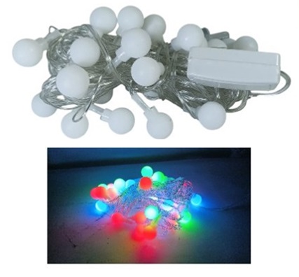 Guirnalda de Luces Pelotas de Colores 220v 91025ii