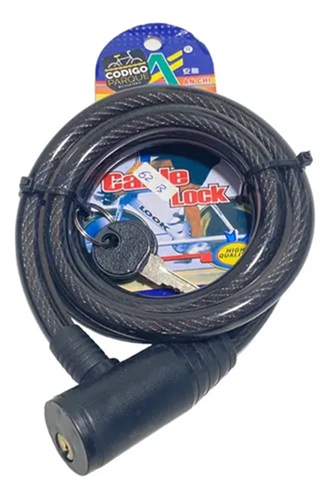 Linga con Llave Bici Motos Portones LB-02nn