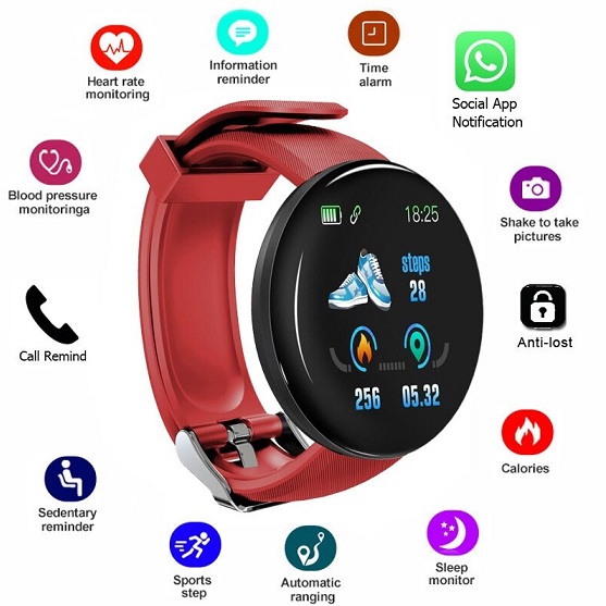SmartWatch MODD18S Colores VariosÂ 