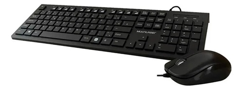 Kit Teclado Slim + Mouse TC-240