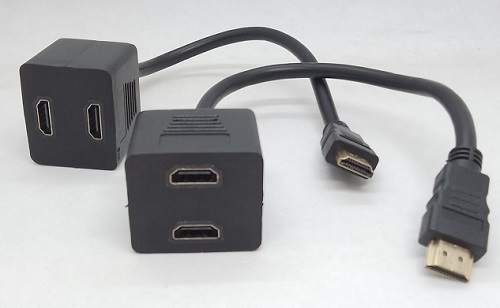 Adaptador HDMI 1 entrada 2 salidas ooÂ 
