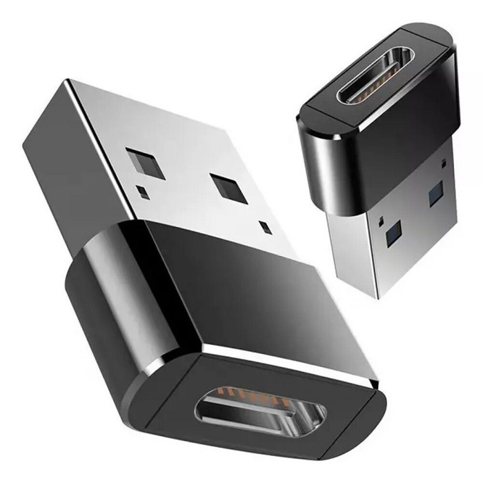 Adaptador USB oo Macho a Type C Hembra