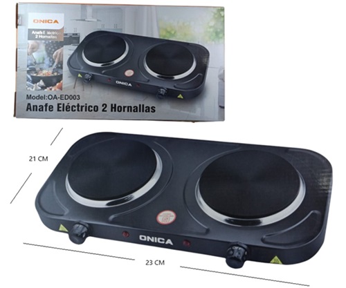 Anafe Electrico 2 Hornallas ED003ii