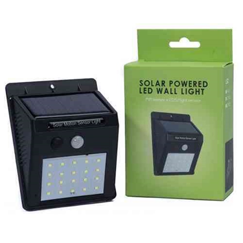 Aplique Solar Powered Led Wall Light nn