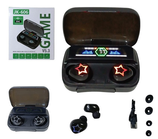 Auriculares BT Carga Digital 606ii