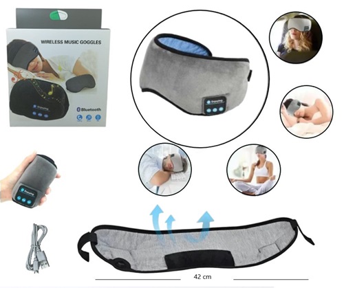 Auriculares Antifaz para Descanso HR01