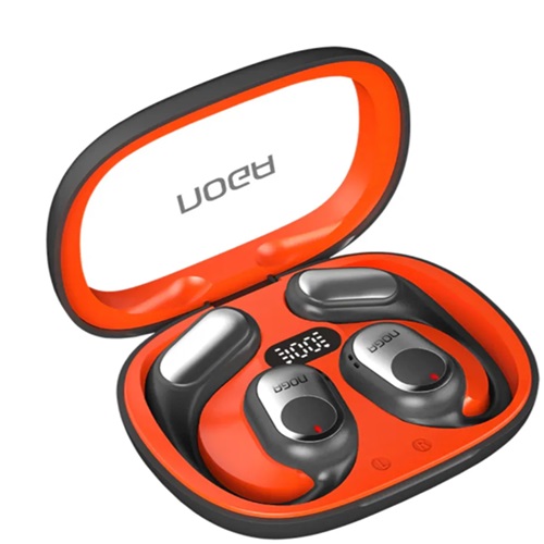 Auriculares BT Orejeros Carga Digital Noga btwins52 Col Var