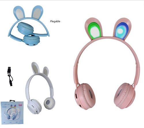 Auricular BT Conejo con luces 14003iiÂ 