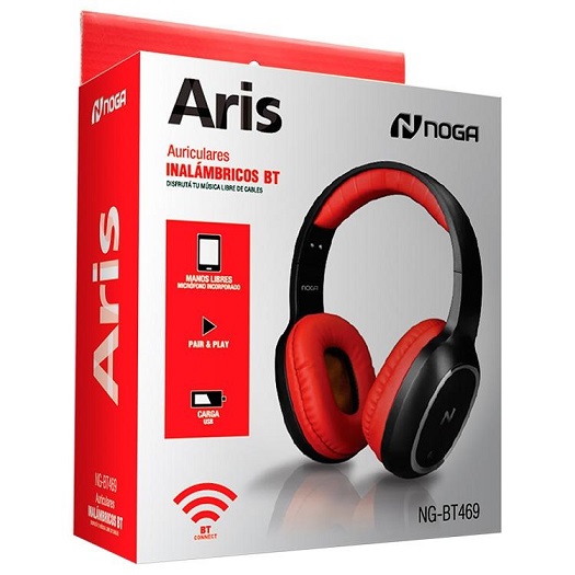 Auricular BT Noga BT-469 Colores Variados