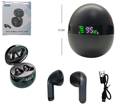 Auriculares Bluetooth Carga Digital 611ii