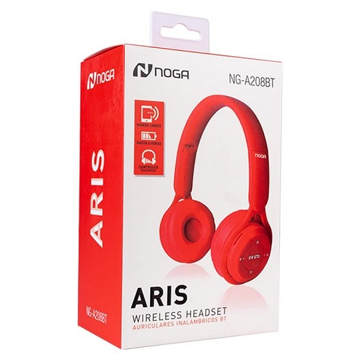 Auricular BT Noga A208bt Colores VariadosÂ 
