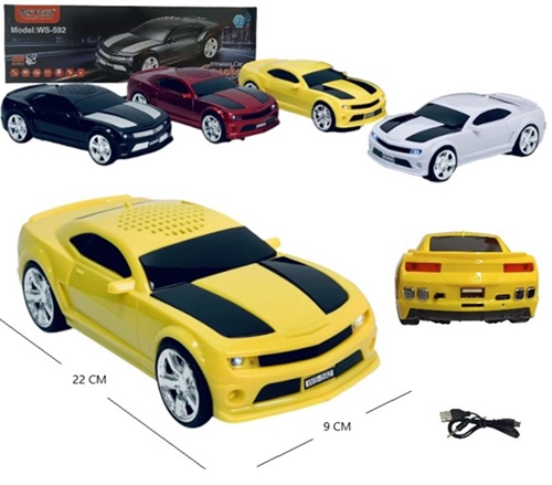 Auto Radio Parlante BT USB WS-592