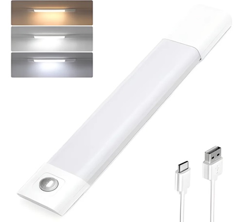 Barra Ilum Metalica 40cm 100ee Sensor Alta Calidad