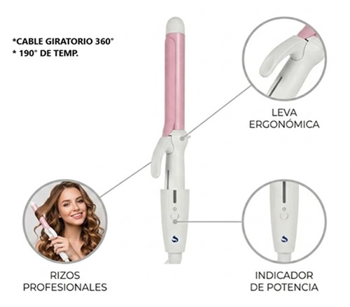 Rizadora Buclera Cabello 0719BLAii
