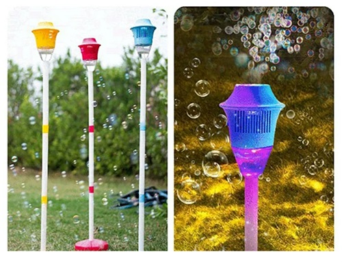 Maquina de Burbujas Pie con Luces BURB-GIGANTE