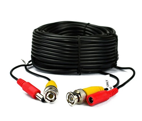 Cable DC + BNC 15 Metros Seguridad KLT-15M