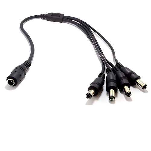 Cable DC 1 a 4 Aliment Seguridad Iluminacion XC-KD124