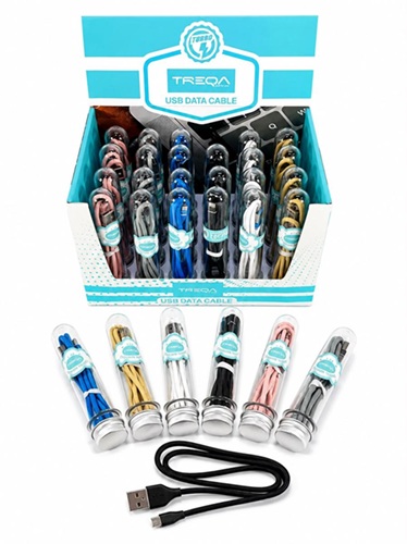 Cable Micro USB en Tubo V8-TUBOoo