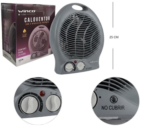 Caloventor Winco W114Gii