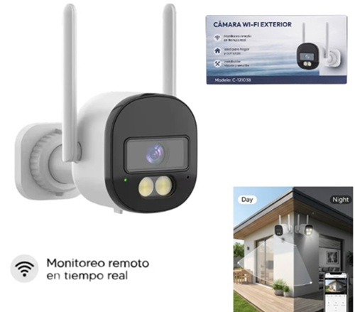 Camara Wifi IP66 Exterior 121038ii