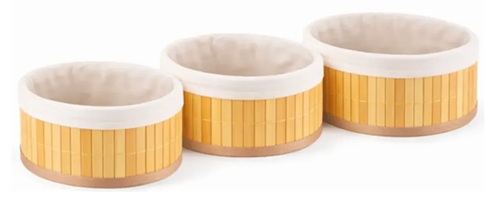 Set 3 Canastos Organiz 29-24-22cm HOG0705nn