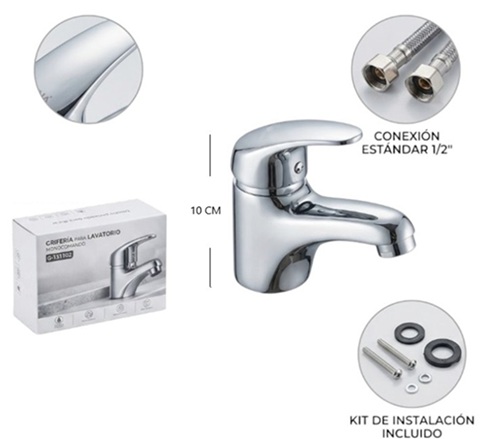 Canilla de Toilette Monocomando 131102