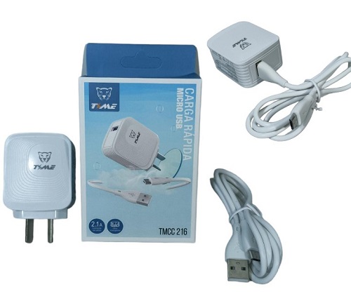 Cabezal USB 2.1 Amper + Cable Micro USB 216iiÂ 