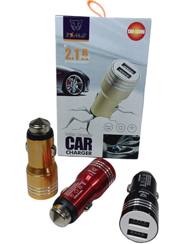 Cargador VehÃ­culo 2.1 Amper 2 USB ii53006