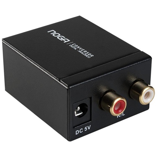 Conversor Audio Optico a RCA Noga CONDIG-AN