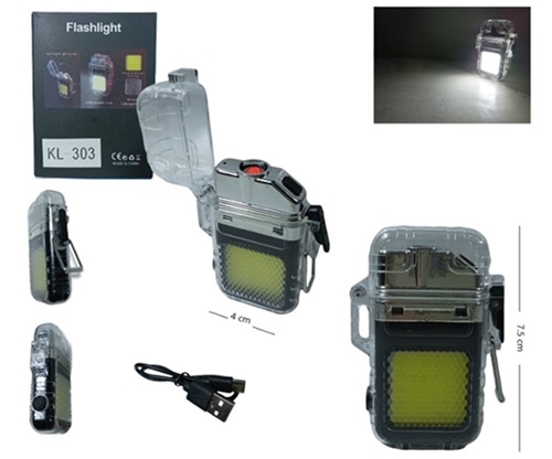 Encendedor Electronico + Luz Multifuncion 303ii
