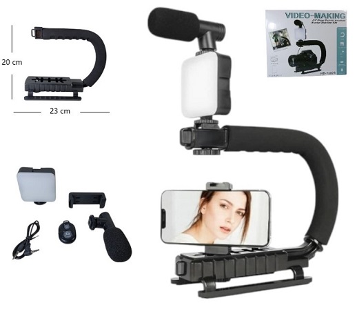 Estabilizador Flash Microfono Celular 71074iiÂ 