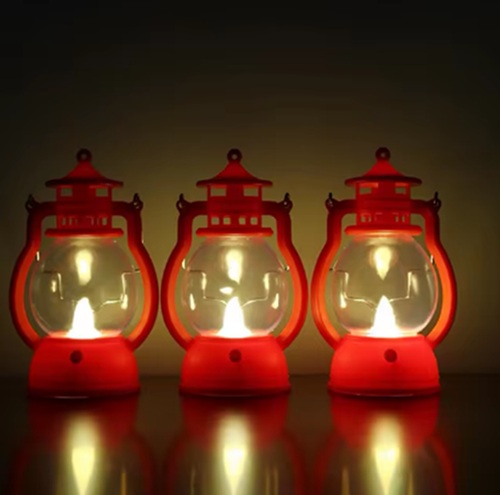 Luz Led Farol Llama Decorativo 71gg