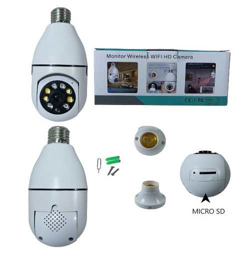 Camara IP WIFI Domo tipo Foco Robotico MG615iiÂ 