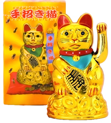 Gato de la Suerte Grande Japones MLY46Ann