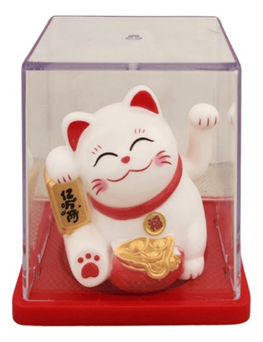 Gatitos de la Fortuna Col Var en caja Acrilica nn
