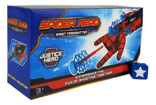Guante + Lanzador Spyderman HERO16nn