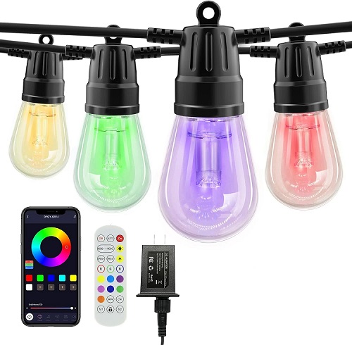 Guirnalda 20 Luces 15 Met HCP090 RGB Cont y App