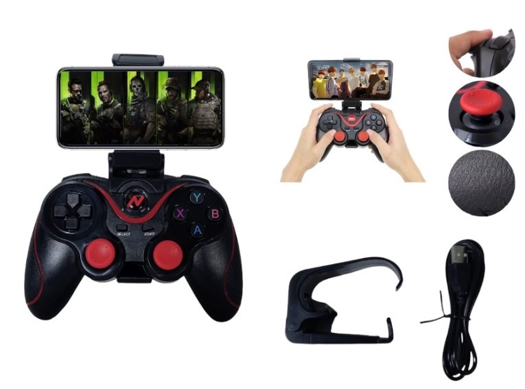 Joystick Bluetooth Celular Android x3