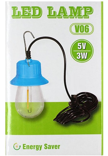 Foco lampara USB Colgante V06nn