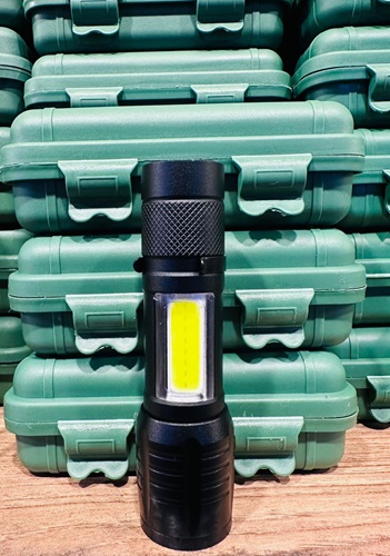 Linterna Recargable + Luz Lateral 0101-2