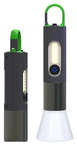 Linterna Recargable + Luz Lateral Multifuncion JX-836nn