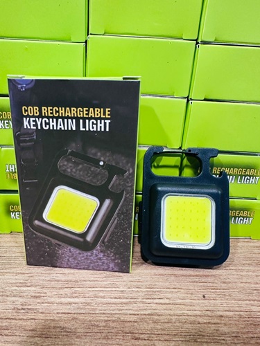 Linterna llavero Flash LED recargable aa