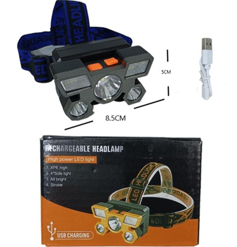Linterna Minera Recargable T5Mii