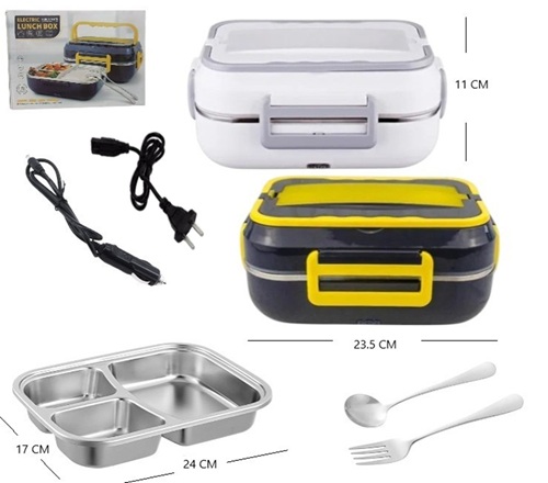 Lunchera Termica con Calentador 220v y Toma Vehiculos 202ii